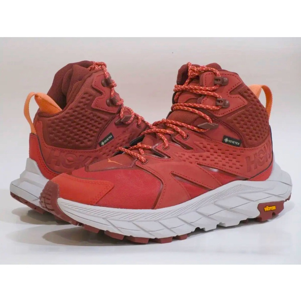 Hoka Women’s Anacapa Mid GTX Hiking Boot Size 8B Cherry
